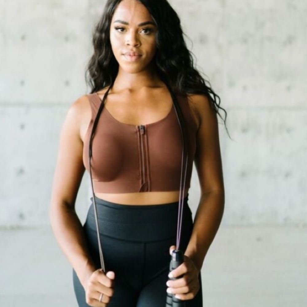 Brown Racerback Sports Bra Intimates